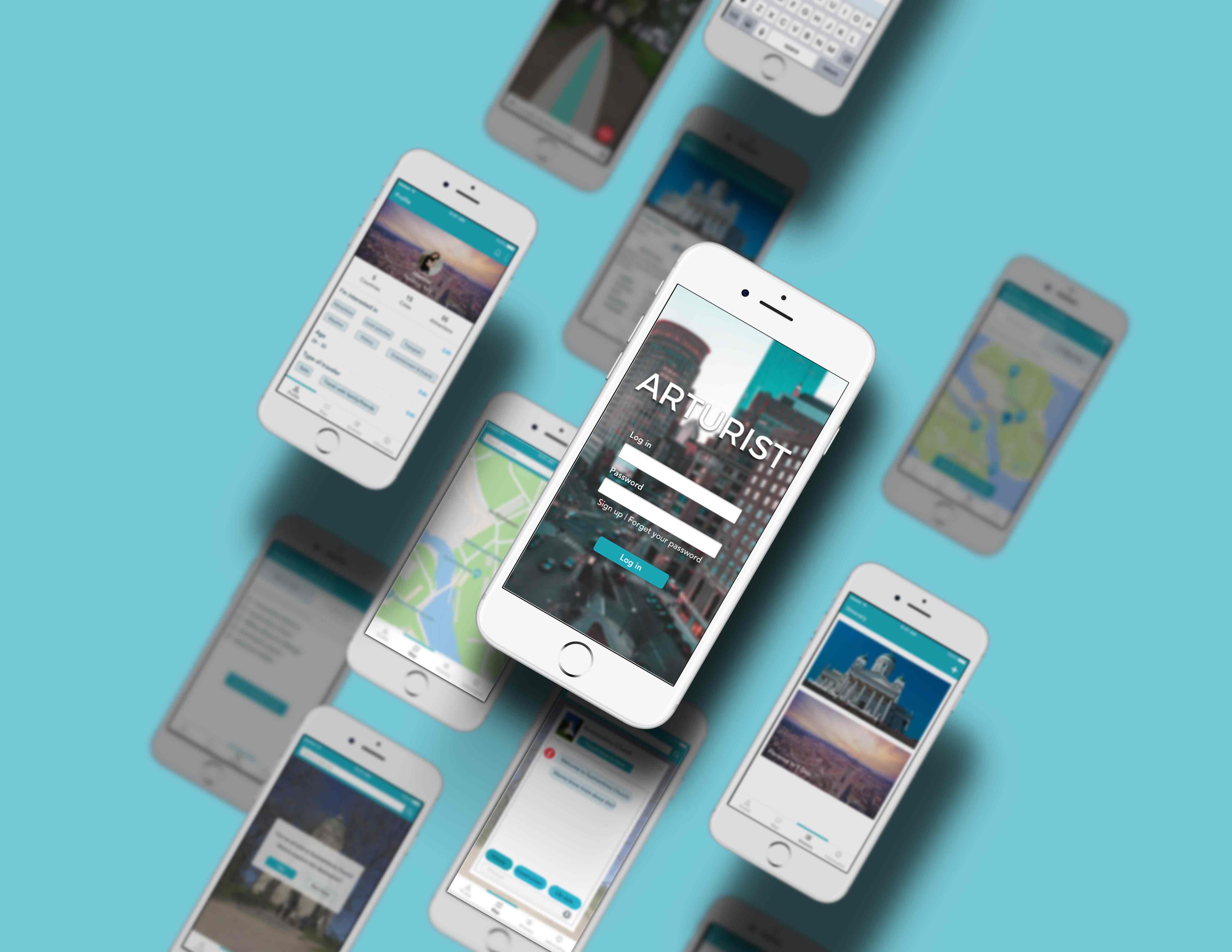 Arturist application design
